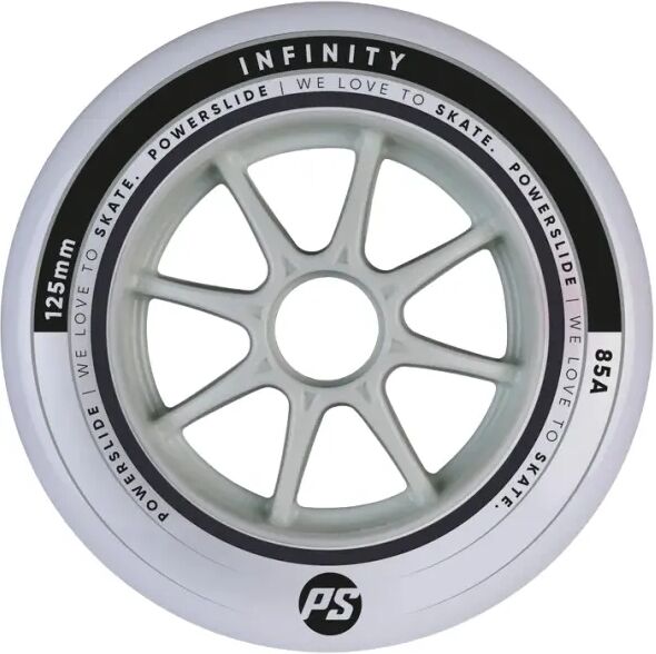 Inliner Rollen Powerslide Infinity 125 6 Stk. (125mm - White)