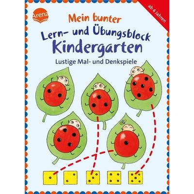 Lustige Mal- und Denkspiele, Taschenbuch von Friederike Barnhusen,Lena Roth,Helen Seeberg, Arena, 978-3-401-41604-5