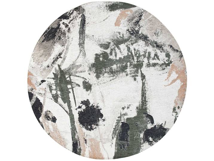 Teppich Fresque Multicolor Polyester 240 x 240 cm