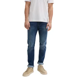 Tom Tailor Herren Jeans JOSH - Regular Slim Fit - Blau - Used Dark Stone Blue Denim - Used Dark Stone Blue Denim 10120 - 38W / 36L