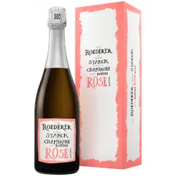 Champagner Louis Roederer - Brut Nature Rosé 2015 - Édition Limitée Philippe Starck - en  Etui - 0.75L