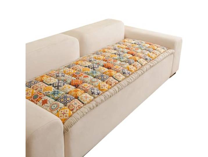 KRXSOBNV Das Sofa, Baumwoll-Sofaüberzüge Haustiere (2/3-Sitzer), haustierfreundlich(Pattern F,70x180cm)
