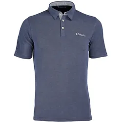 Columbia Herren-Poloshirt Nelson Point, columbia grey, XL