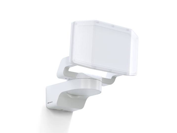STEINEL LED-Außenwandstrahler XLED Protect, weiß, IP54 Protect, weiß / opal, Kunststoff, Modern