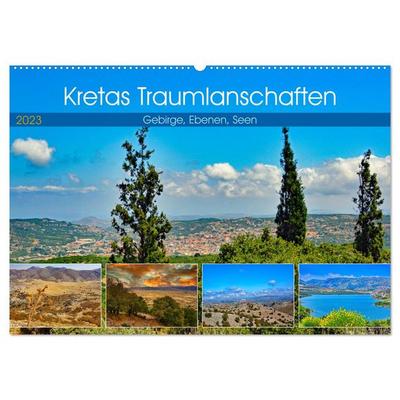 Kretas Traumlandschaften (Wandkalender 2026 DIN A2 quer), CALVENDO Monatskalender