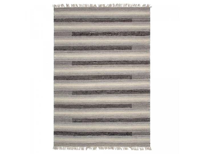 Tapis kilim 120x170 gris, noir, beige