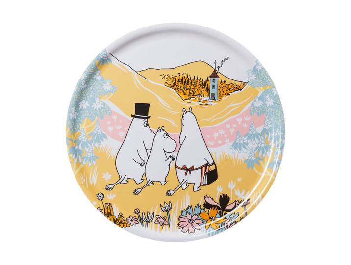 Moomin Arabia Family time plateau Mumin Ø35 cm