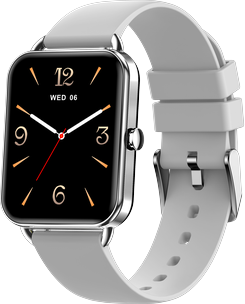 Clever Finds Bluetooth Calling Smart Watch Fitness Tracker With Blood Oxygen Monitoring grey