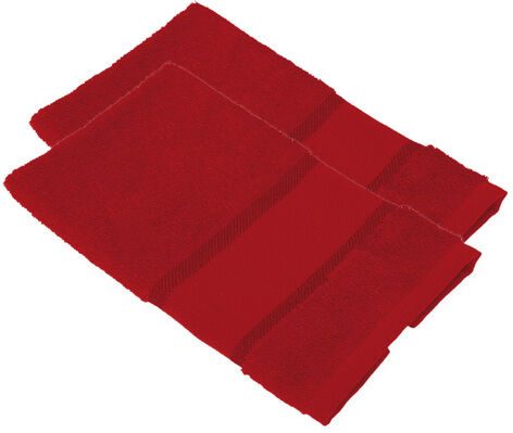 buttinette Gästetücher 2er-Pack, rot