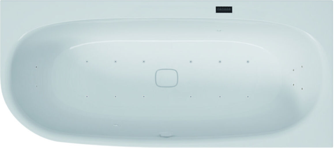 Hoesch Whirlpool iSensi Eck 1800x800 Monolith re. Befüllung Weiß, iSensi Syst., Motor re (3888i.010310001)
