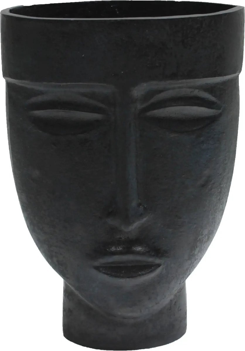 House of Nature Vaas Hinton zwart 29 cm