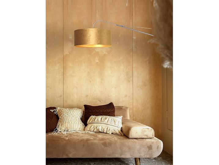 Applique murale Liiri IX 50 x 40 x 145cm Doré/Laiton Velours E27