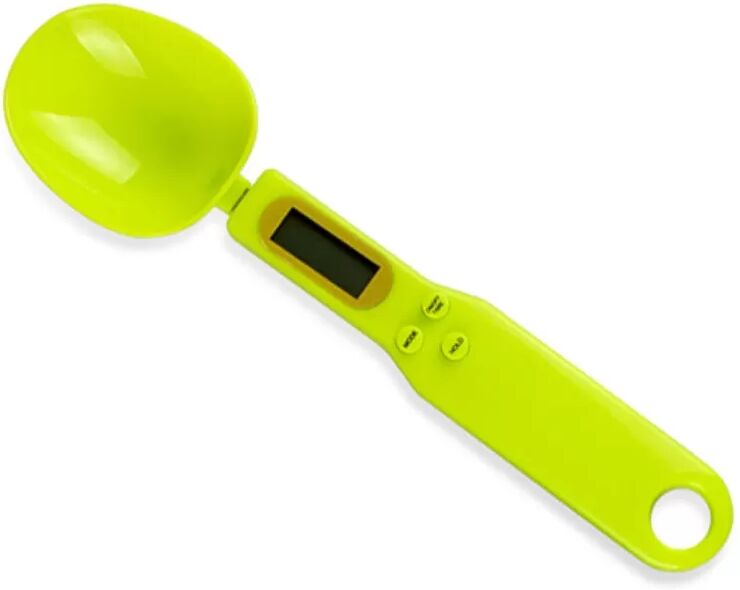 INF Digitale Messlöffelwaage kompatibel mit Küchenwaagen, 500g Kapazität, 0,1g Präzision, ideal zum Backen Grün