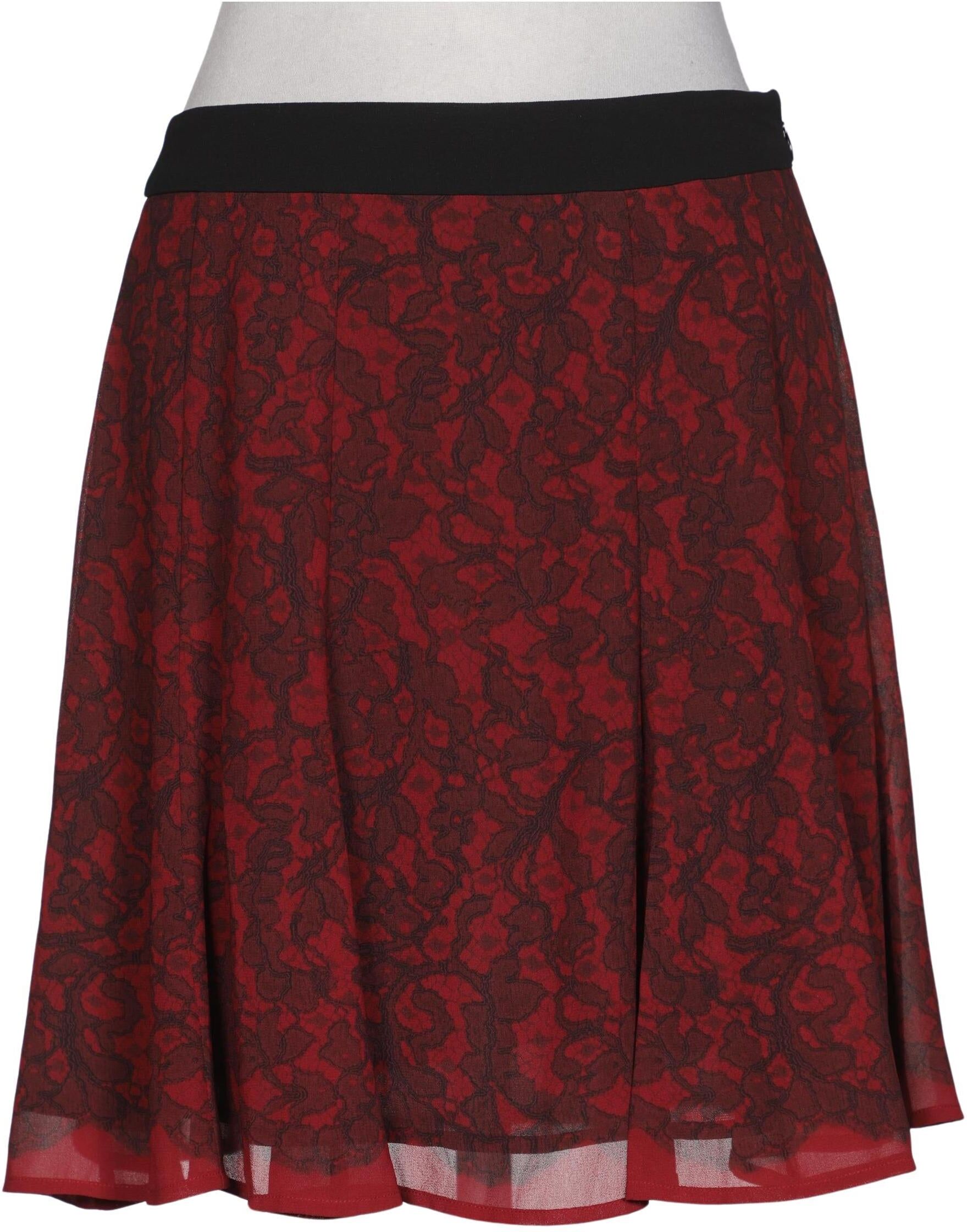 Michael Michael Kors Damen Rock, Rot, Gr. XXS (US 0), Synthetik - Second Hand