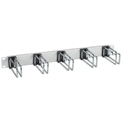 EFB Elektronik 699981TS.1 Kabelmanagementtafel Regalzubehör, Serverschrank Zubehör, Schwarz