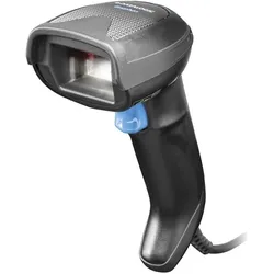 Datalogic Gryphon - GD4520 - Cable - W. Base (1D-Barcodes, 2D-Barcodes), Barcode Scanner, Schwarz