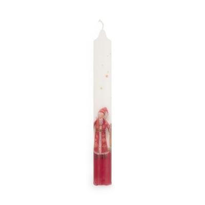 Stabkerze Weihnachtsmann