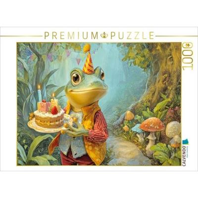 CALVENDO Puzzle Frösche | 1000 Teile Lege-Größe 64x48cm Foto-Puzzle für glückliche Stunden
