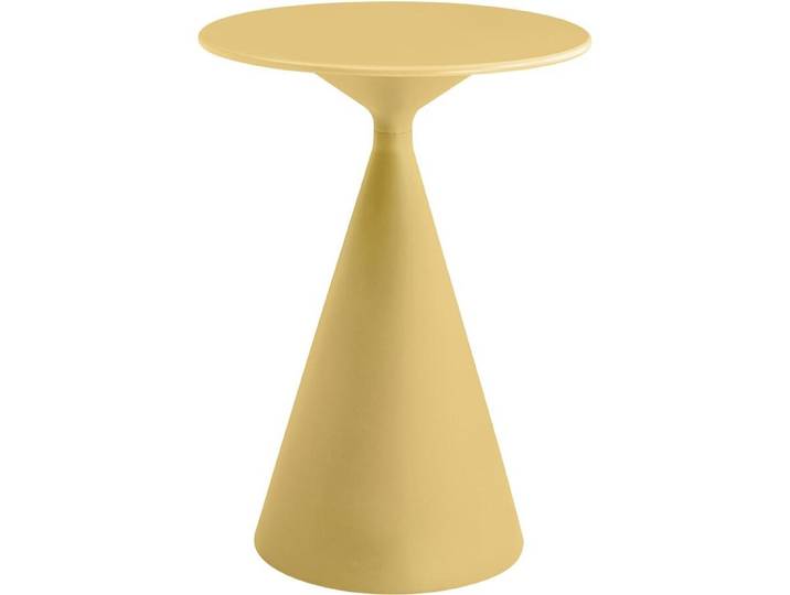 Table haute bistro de jardin ⌀80 cm \ Néora\ - Jaune
