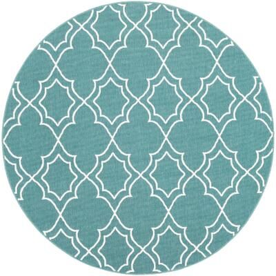 Livabliss Natasha Indoor/ Outdoor Transitional Trellis Area Rug
