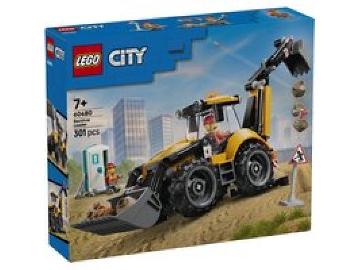 60480 Gelber Baggerlader