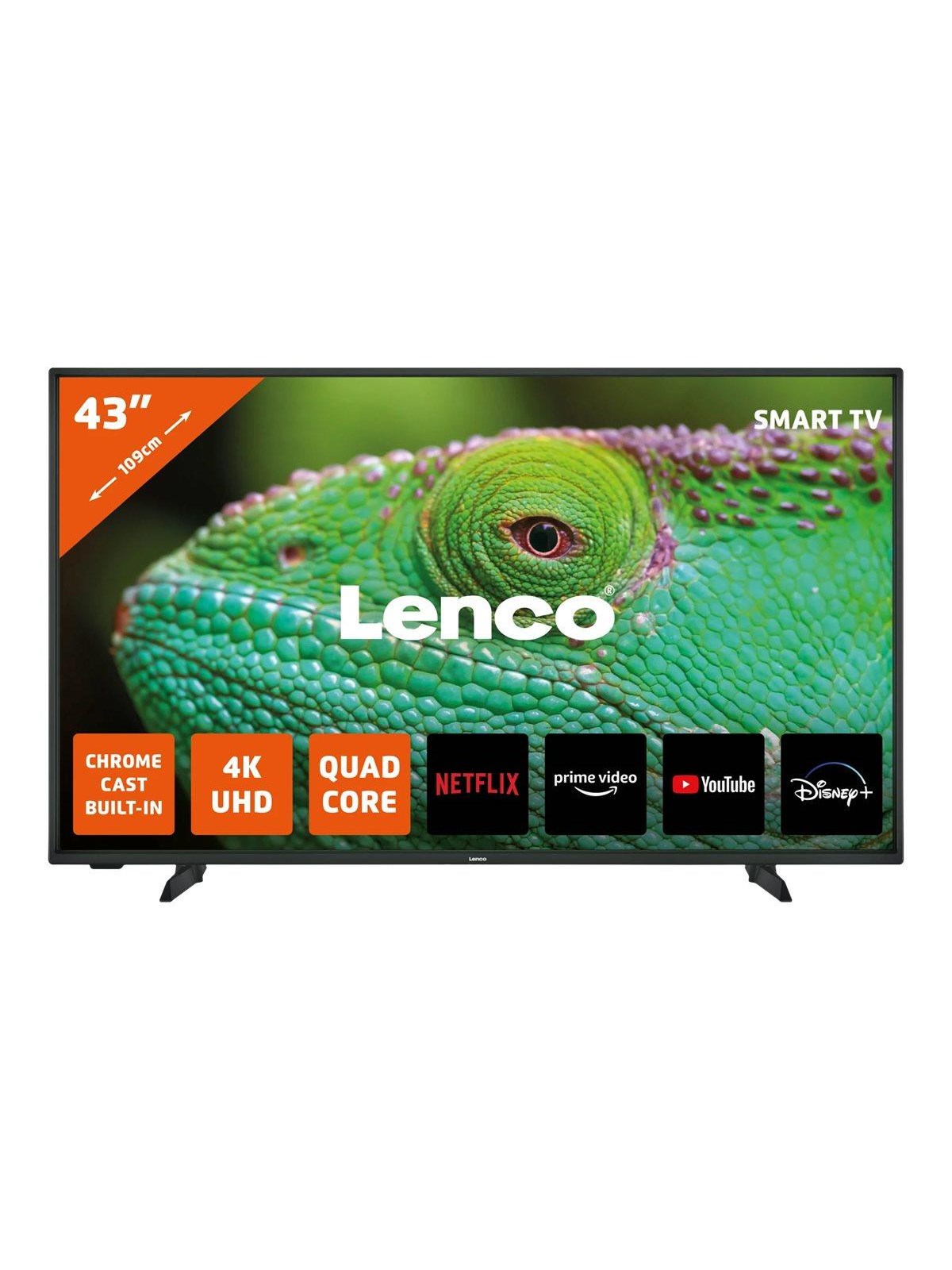 Lenco 43" Flachbild TV LED 4K LED-4353BK