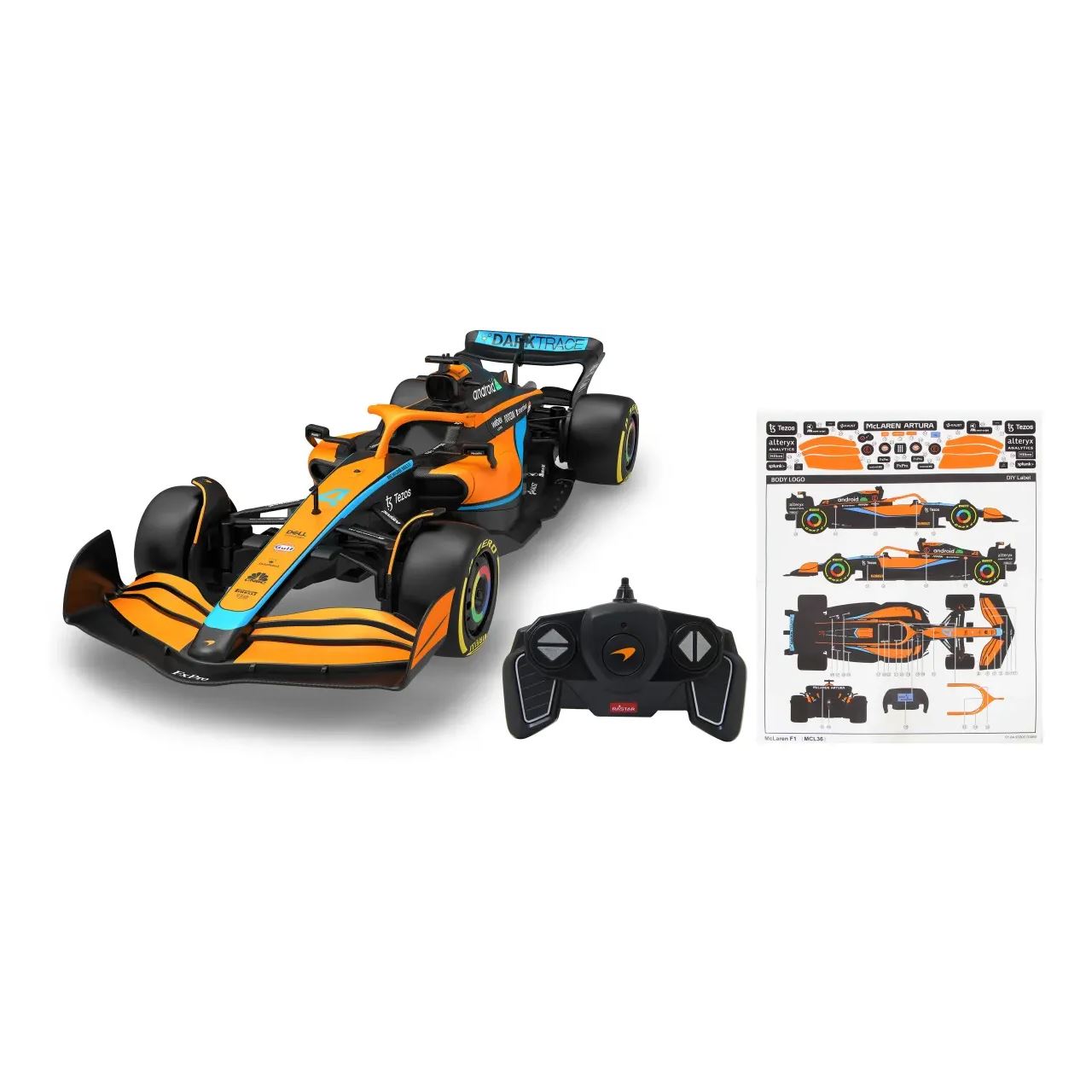 Jamara McLaren MCL36 1:18 2,4GHz orange