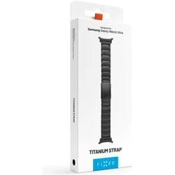 Fixed Titanium Strap, Smartwatch Zubehör, Schwarz