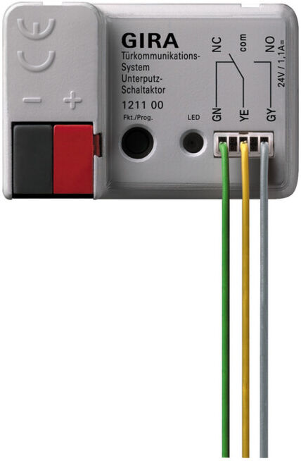 Gira Actionneur de commutation pour interphone encastré 121100 (121100)