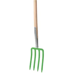 Floraworld, Gartenhandwerkzeug, Spatengabel 180mm 4 Zinken mit Stiel