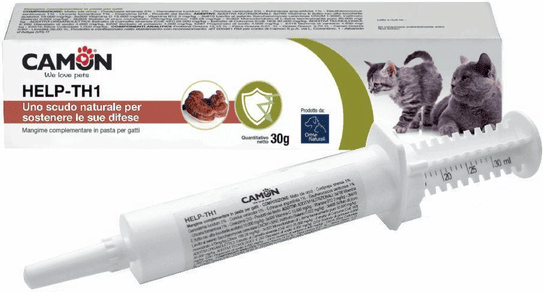 Camon Help-Th1 Pasta Alimento Complementare Difese Immunitarie Gatti E Gattini Siringa 30G