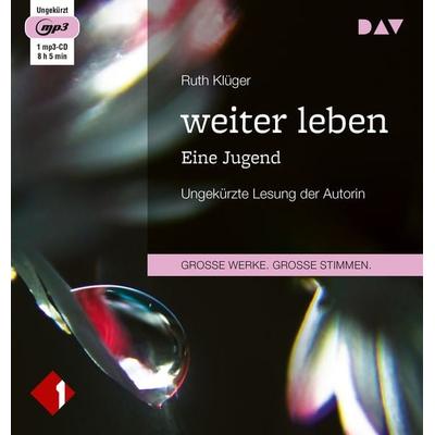 weiter leben. Eine Jugend - Ruth Klüger, Audio, 9783742423832