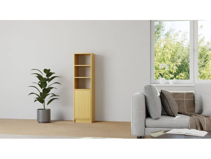 Flurkommode aus Echtholz Furnier Echtholz Furnier Eiche geölt