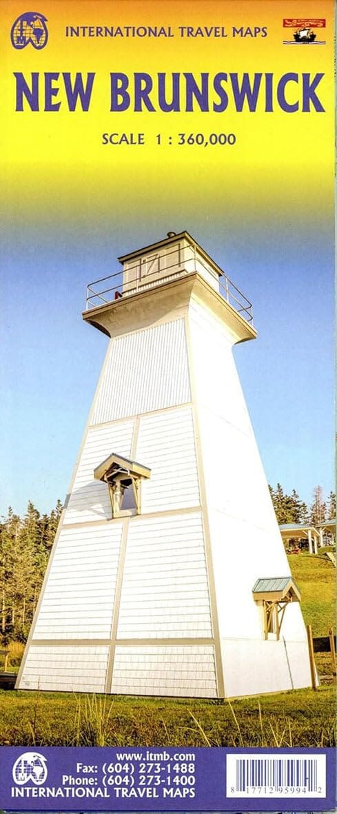 Carte de voyage - Nouveau-Brunswick (Canada)   ITM