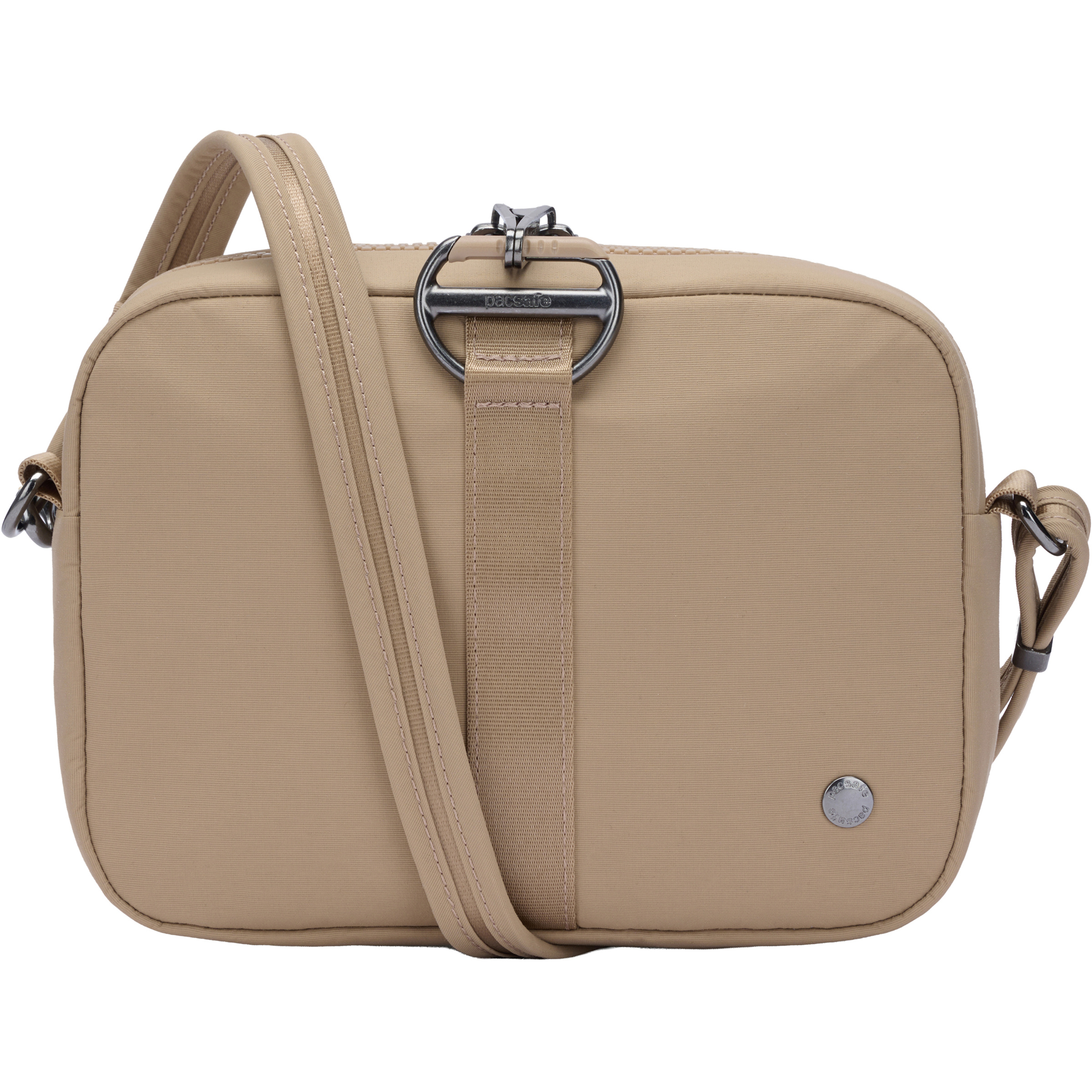 Pacsafe Citysafe CX Square Umhängetasche Damen Umhängetaschen beige Größe 2.4L Reise | Lifestyle Wasserabweisend Wasserabweisend