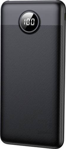 XCell Powerbank 10000 mAh USB PD, Quick Charge 3.0, QC 3.0 LiPo Schwarz Statusanzeige