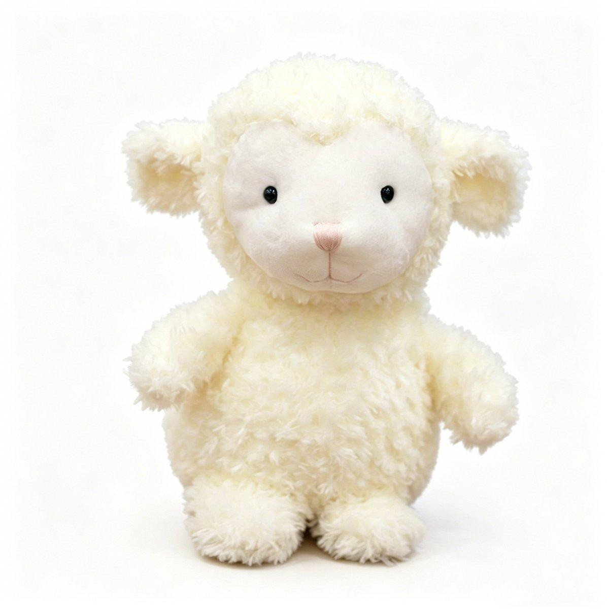 DTC GmbH Knuffel schaap, wit, 30 cm