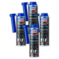 4x Additiv LIQUI MOLY 5129 Motorsystemreiniger Benzin Motor Zusatz Reiniger 300ml