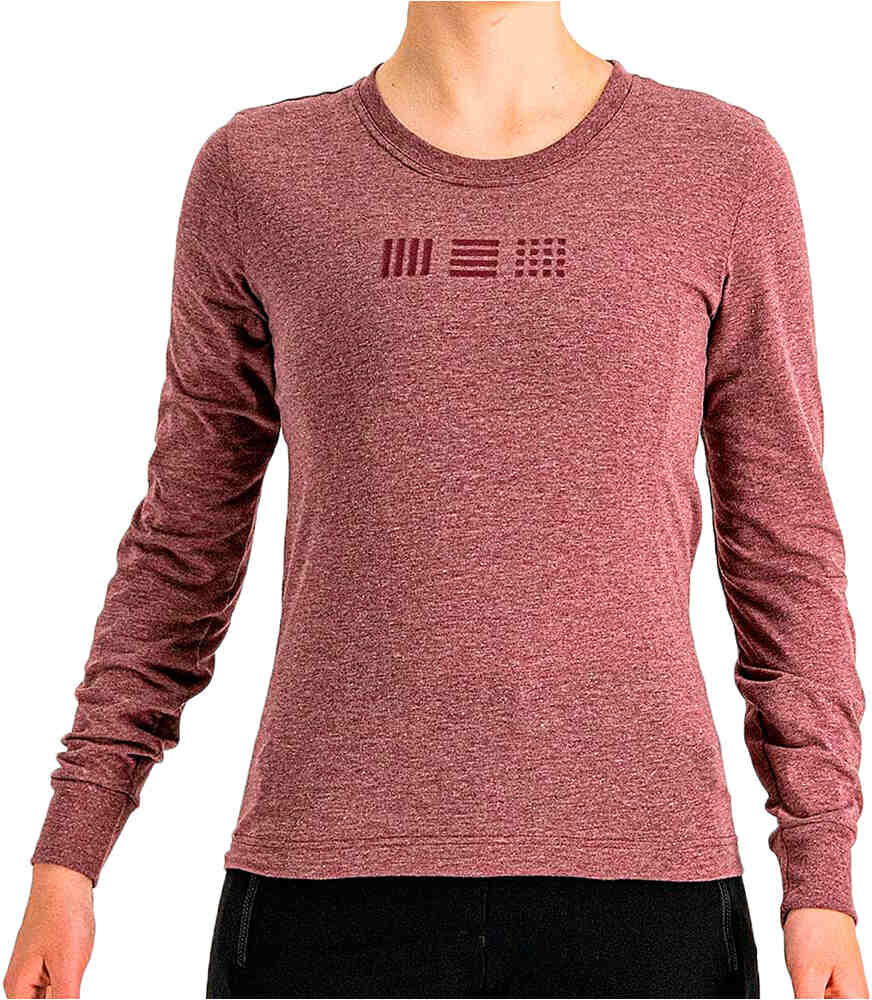 Sportful giara camiseta ciclismo mujer Rojo