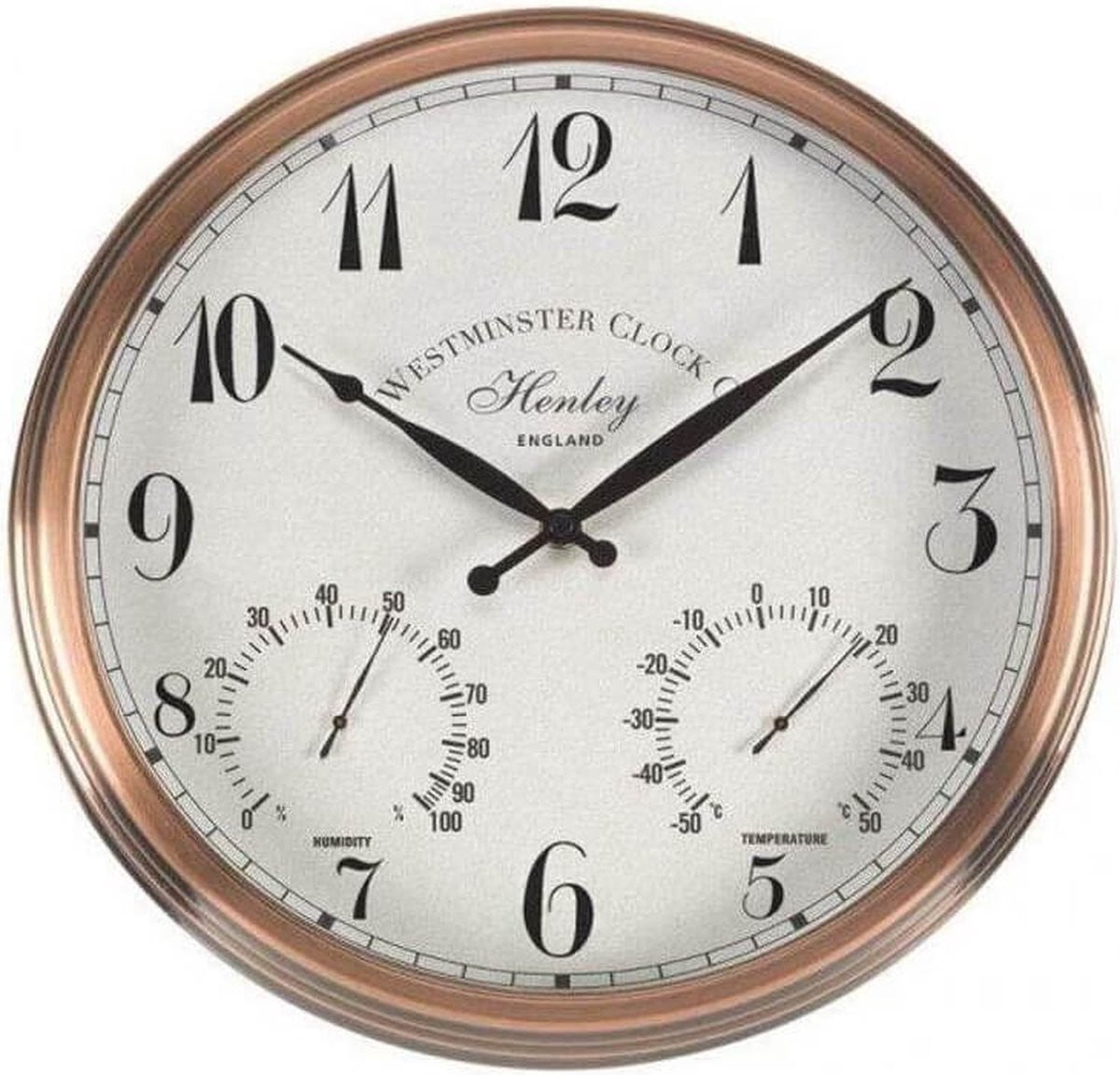 Smart Garden Henley 3 in 1 Tuinklok met Hygrometer en Thermometer - 30 cm
