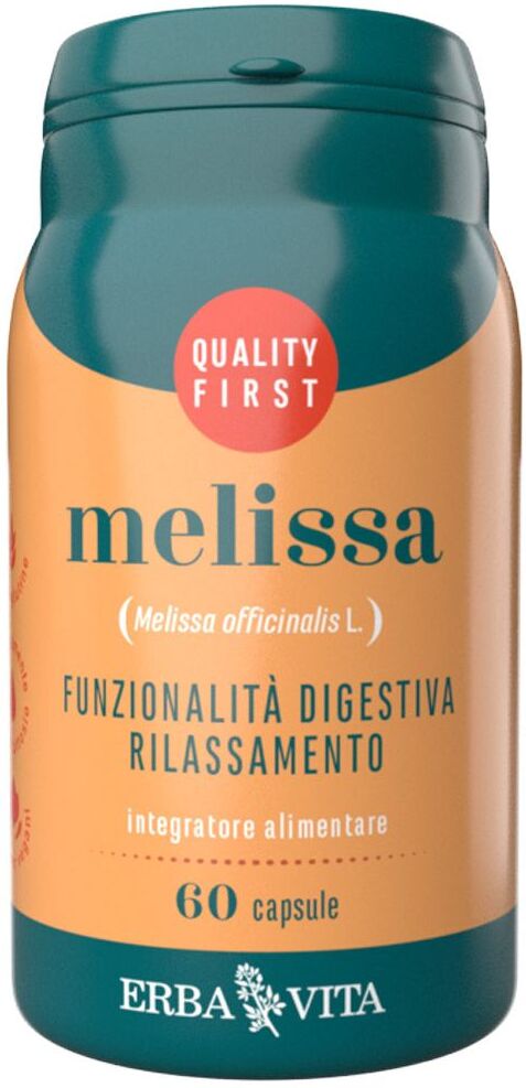 Erba Vita Melissa Integratore Relax 60 Capsule
