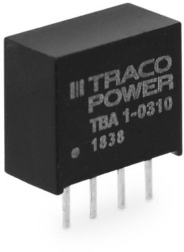 TracoPower TBA 1-2411 DC/DC-Wandler, Print 200mA 1W Anzahl Ausgänge: 1 x Inhalt 1St.