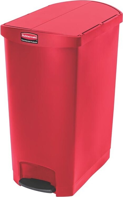 Rubbermaid 1883571, 90 l, Rechteckig, Kunststoff, Harz, Rot, Terrasse, Kunststoff