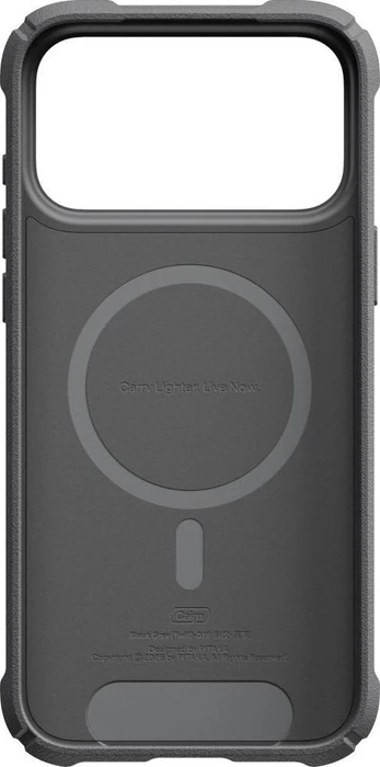 Pitaka Cairn Case Black/Grey Twill iPhone 18 Pro Max/17 Pro Max