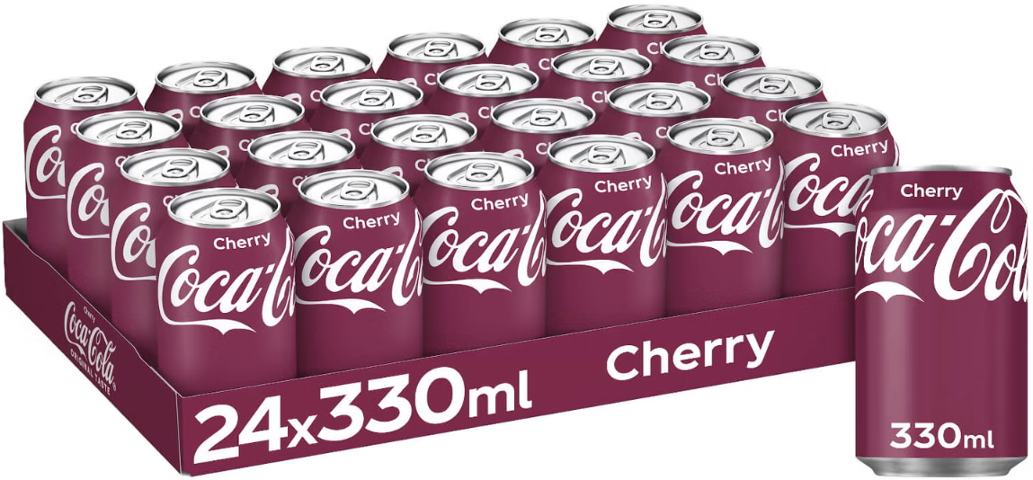 Coca-Cola Coca Cola Cherry 24x330ml - 24 x 0,33 L