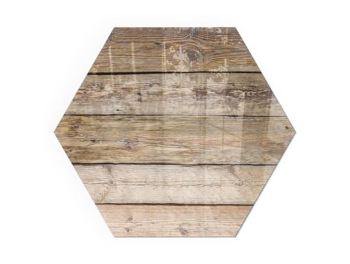 Tulup Kaminbodenplatte h40 cm - Holzbrett in Anordnung, Beige, Glas, Sechseckig, 40x40x0.4 cm, Elektrogeräte, Heizgeräte, Elektrokamine
