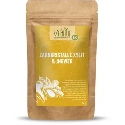 Zahnkristalle Xylit und Ingwer | 40 Kristalle