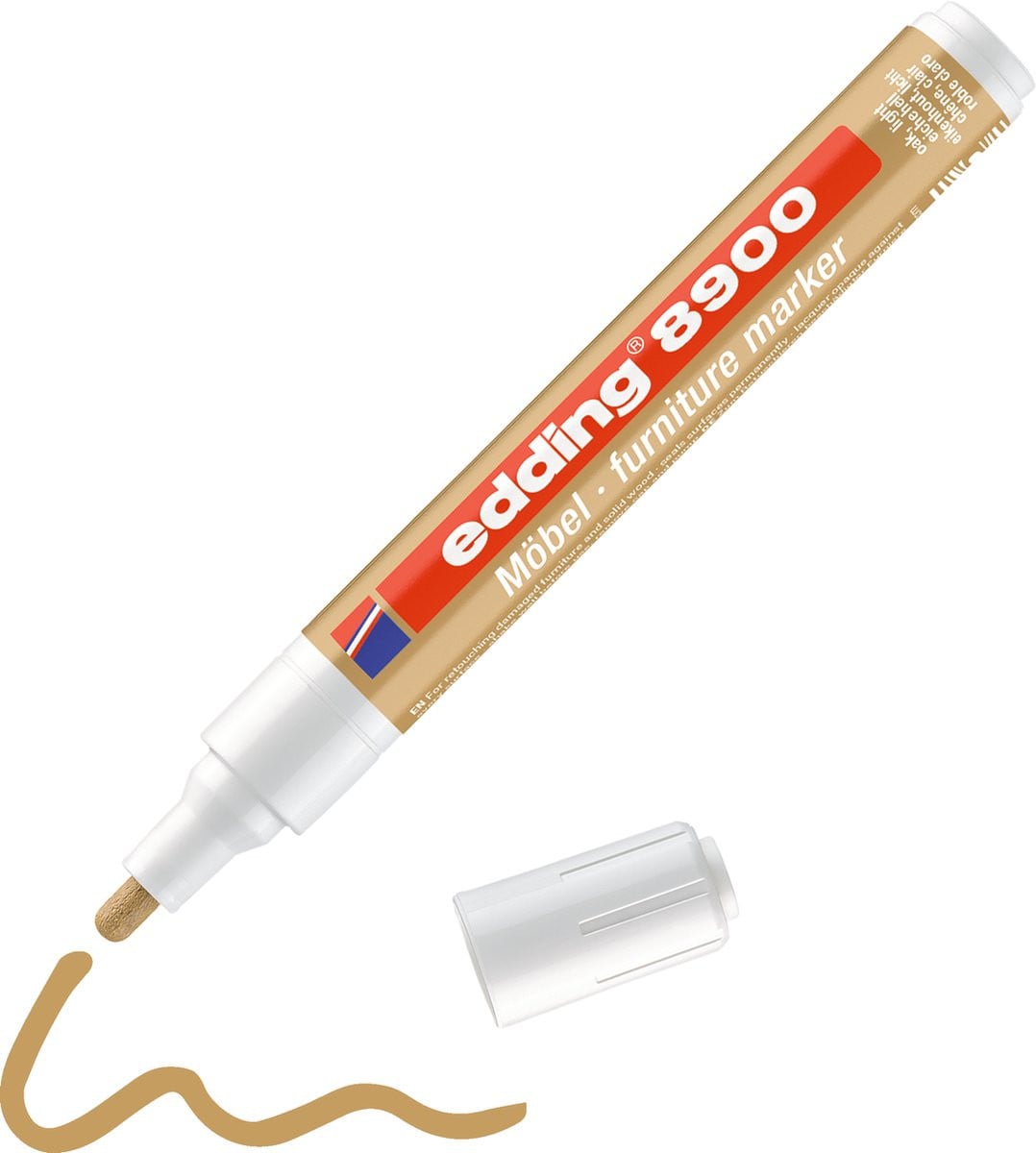 Edding 8900 Meubelstift voor reparatie van meubels - Eikenhout licht - 1,5-2mm