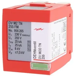Dehn 956020 Schutzmodul Kombi-Ableiter Typ1+2+3 zweipolig für DV M2 TN 255 FM DV MOD TN 255 DVMODTN255