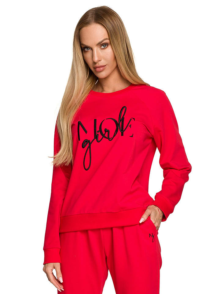 made of emotion Sweatshirt in Rot - L